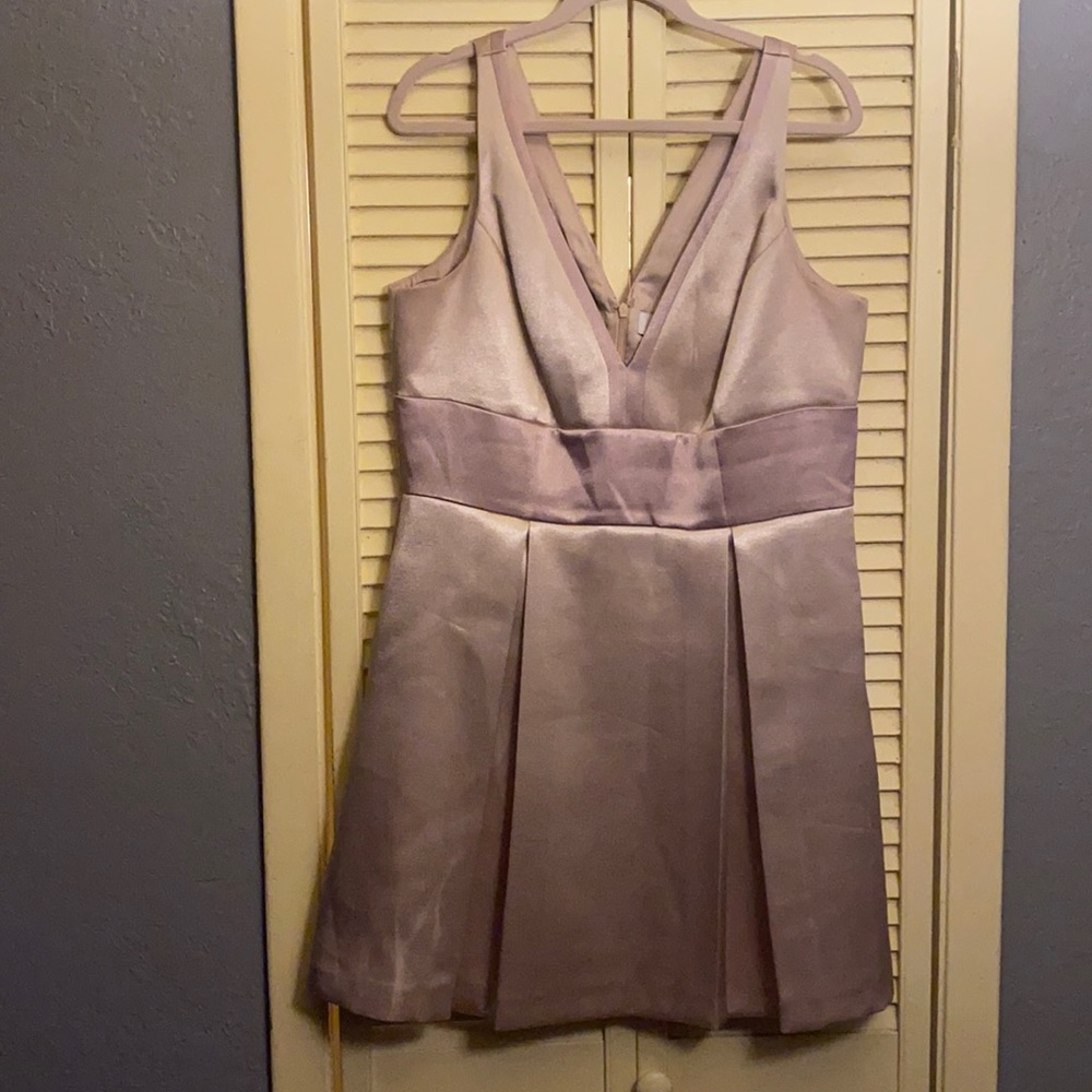 Pleated formal dress